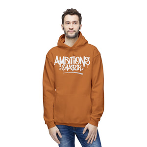 USA Made Unisex Hoodie - Ambitions CHA$ER Design