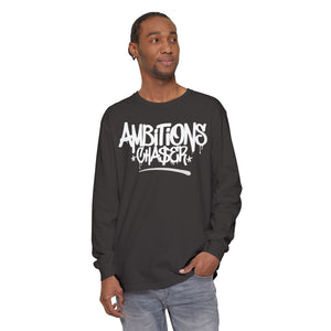 Long Sleeve T-Shirt Ambitions CHA$ER Get Up & Go Get It