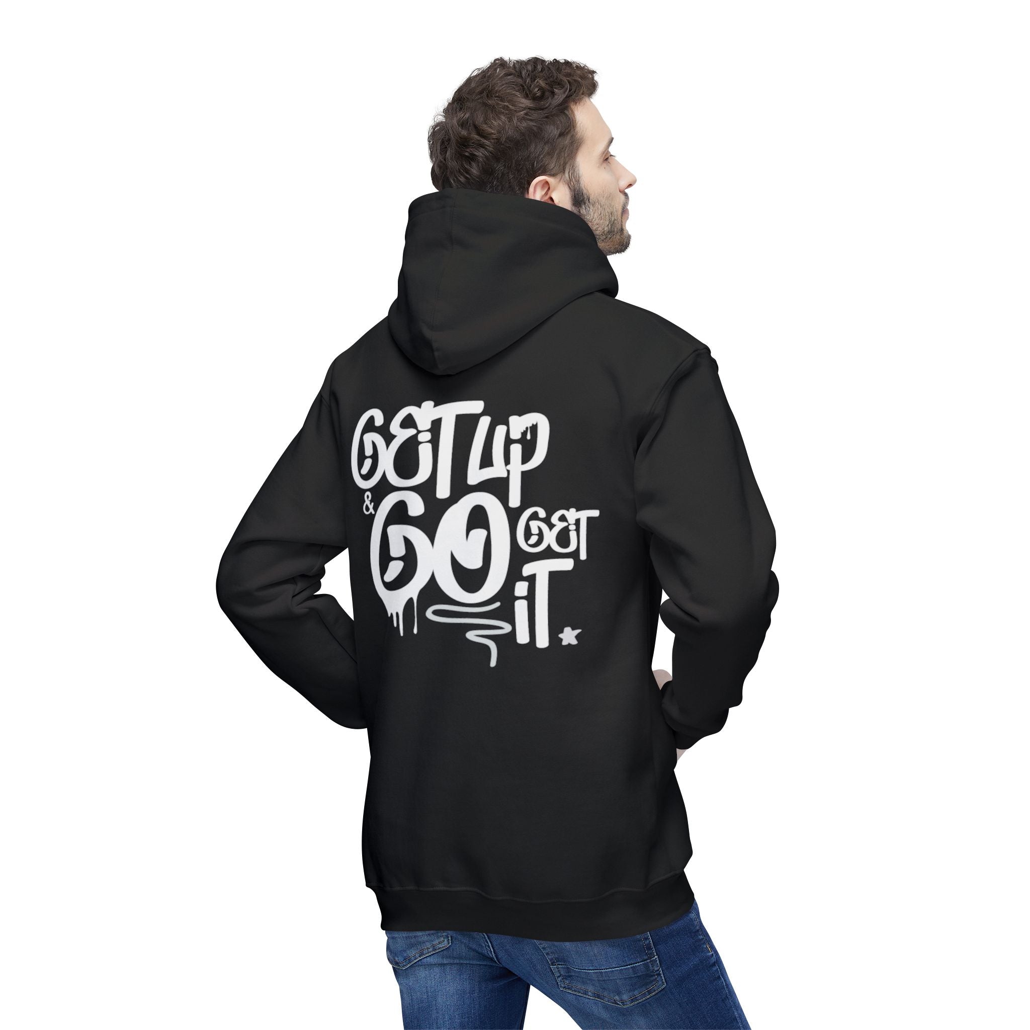 Unisex Hooded Sweatshirt - Ambitions CHA$ER Heavy Weight Premium Apparel - Made in USA