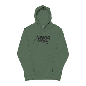 Embroidered Hoodie - Ambitions CHA$ER Logo, Get Up & Go Get It