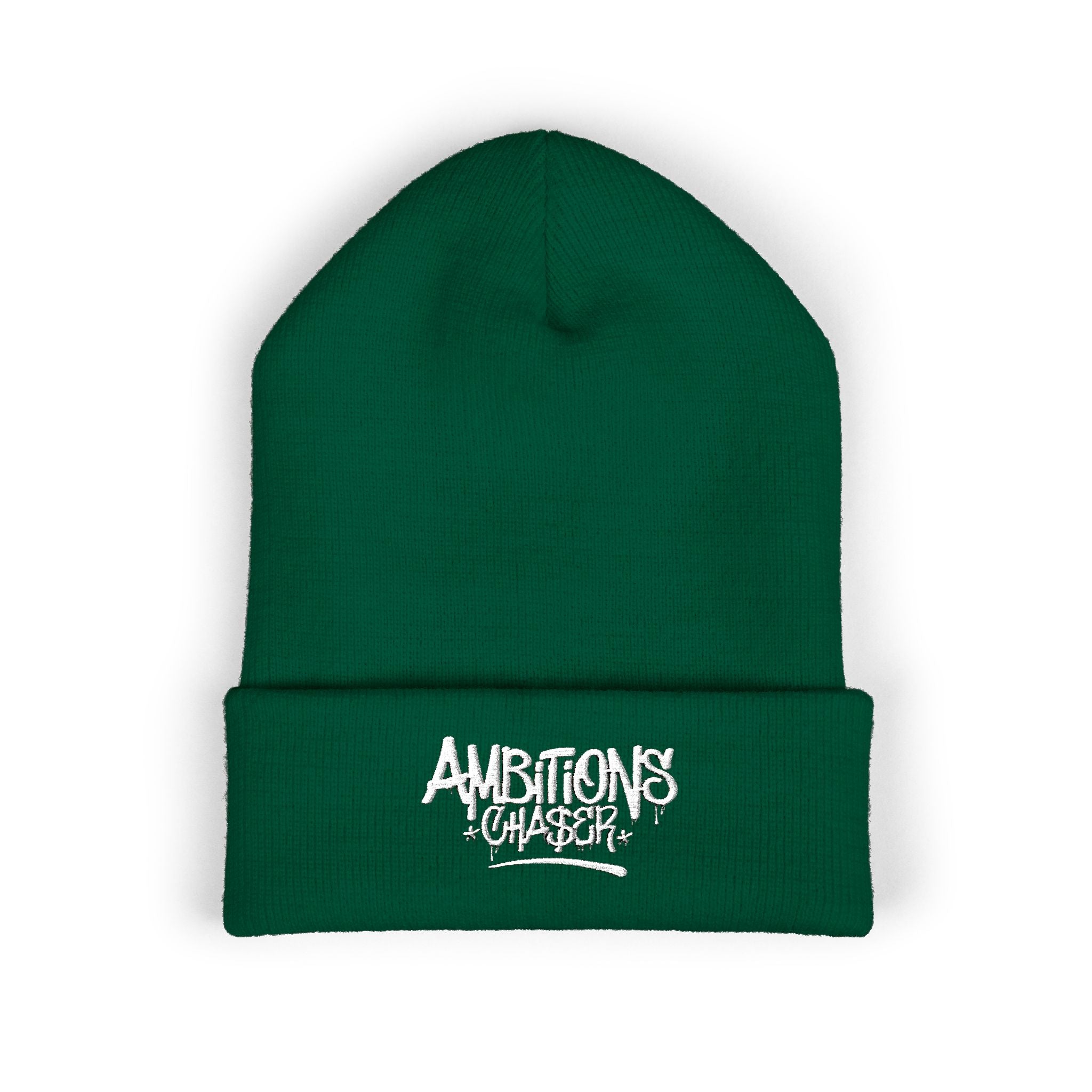 Embroidered Classic Beanie - Ambitions CHA$ER
