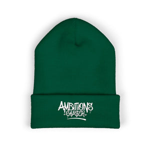 Embroidered Classic Beanie - Ambitions CHA$ER