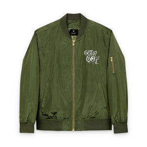 Embroidered Bomber Jacket