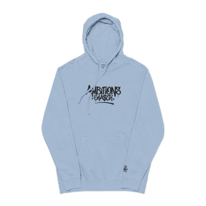 Embroidered Hoodie - Ambitions CHA$ER Logo, Get Up & Go Get It