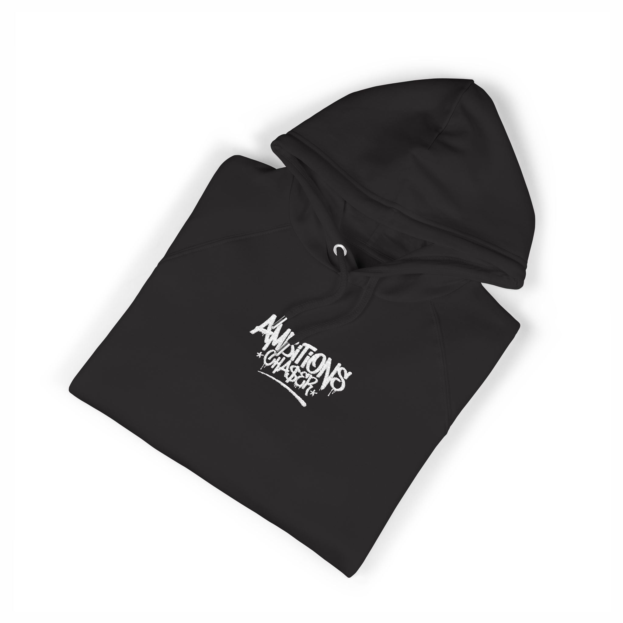 Embroidered Eco Hoodie - Ambitions CHA$ER: Get Up & Go Get It