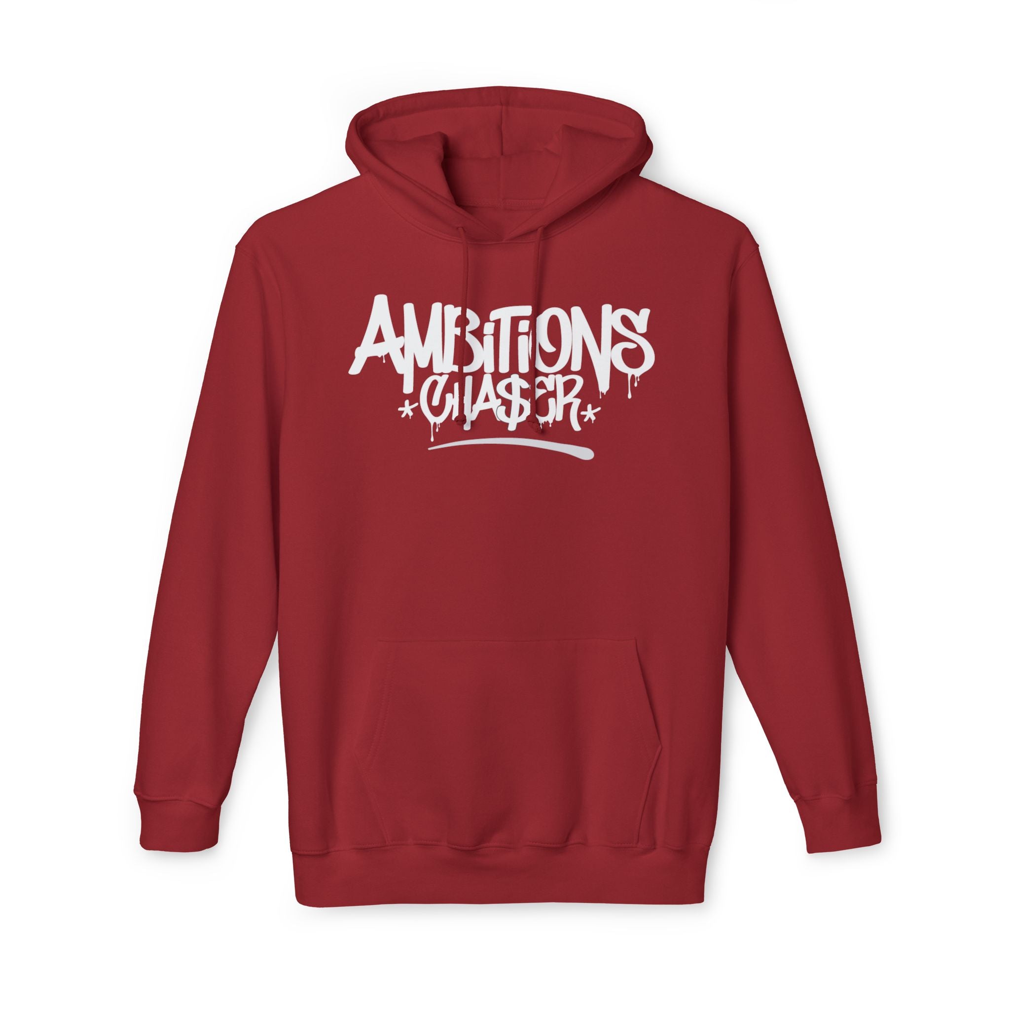 USA Made Unisex Hoodie - Ambitions CHA$ER Design