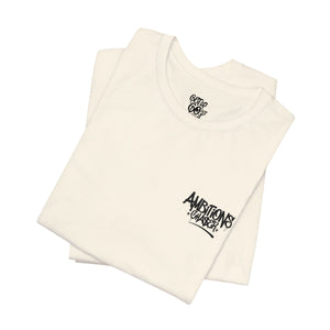 Embroidered Short Sleeve Tee - CHA$ER Logo - Get Up & Go Get It