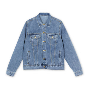 Denim Jacket - Get Up & Go Get It Design